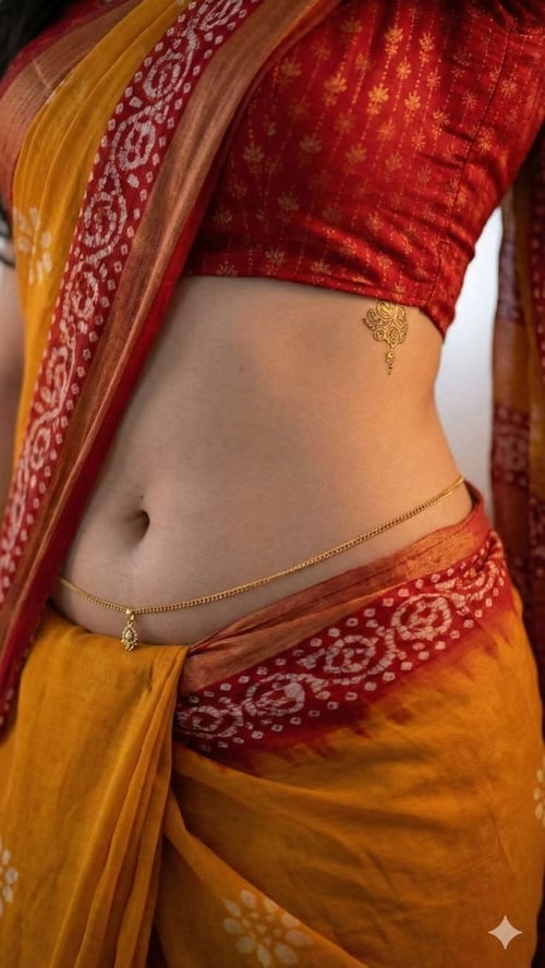 LF Saree navel view flux & Zimage by LoRa Factory on Tensor.Art