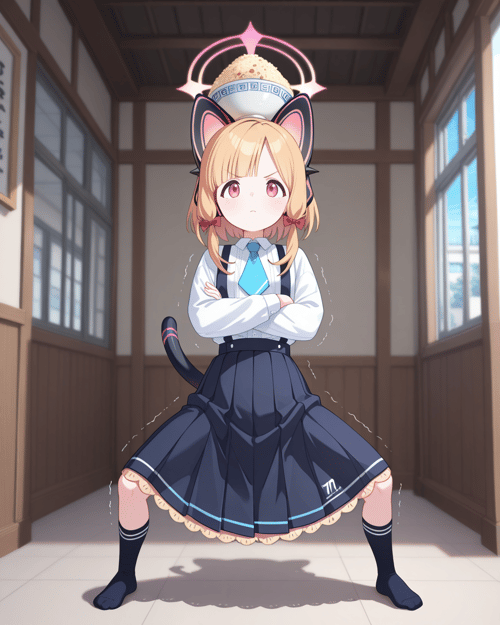 Wide Squat / Spread Legs Pose by Min on Tensor.Art
