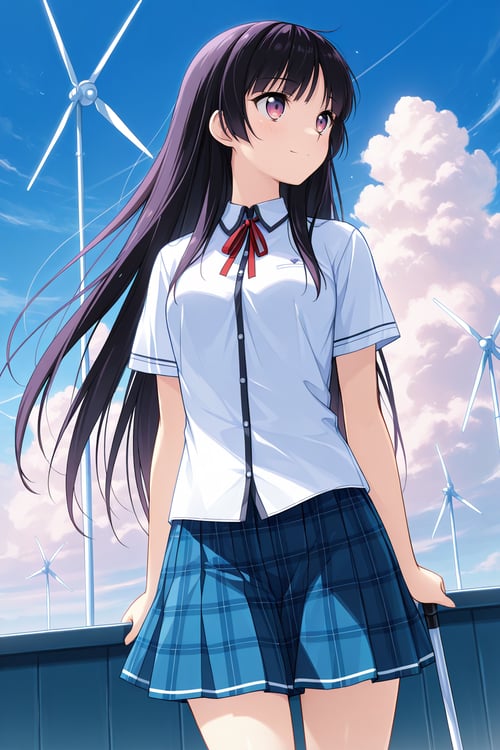 羽々音 小鳥（この大空に、翼をひろげて）/ Kotori Habane (If My Heart H by azrakuC on Tensor.Art