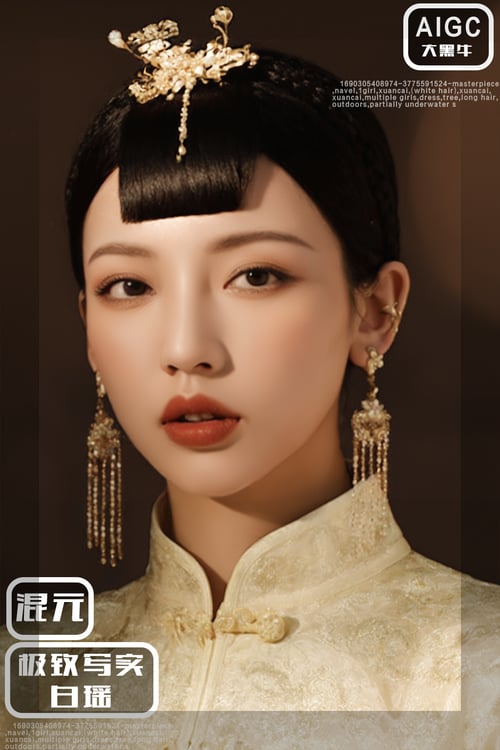 混元极致写实-白瑶 by 大黑牛AI on Tensor.Art