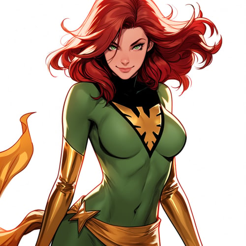 Jean Grey Marvel Comics (Anima) by lambl on Tensor.Art