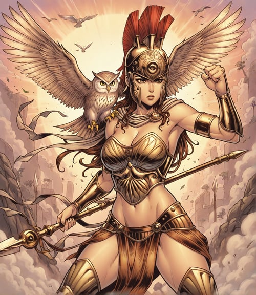 Athena from wonder woman (DC comic) by lambl on Tensor.Art