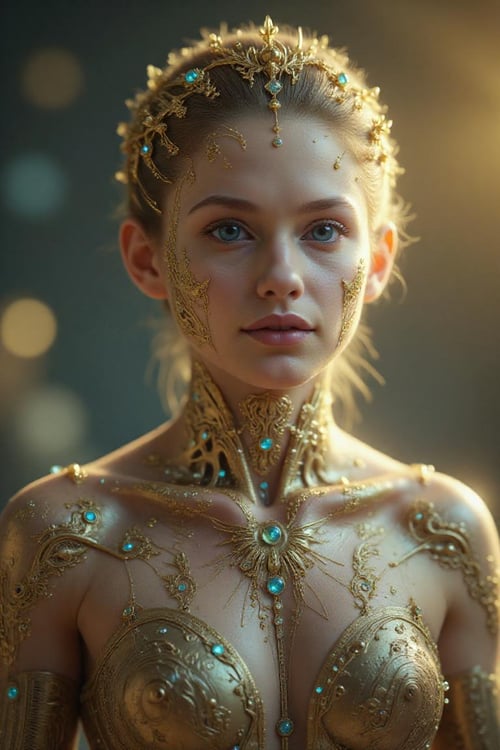 ADD Gold and Crystals! by andux on Tensor.Art