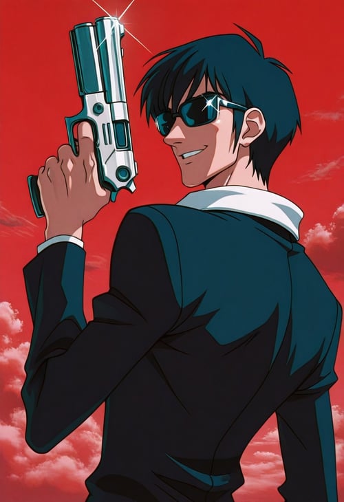 Trigun (1998) Anime Style by adachi main 2007 on Tensor.Art