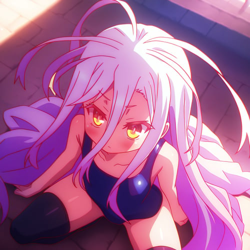 Shiro (No Game No Life) Anime ver by PingkyXD on Tensor.Art