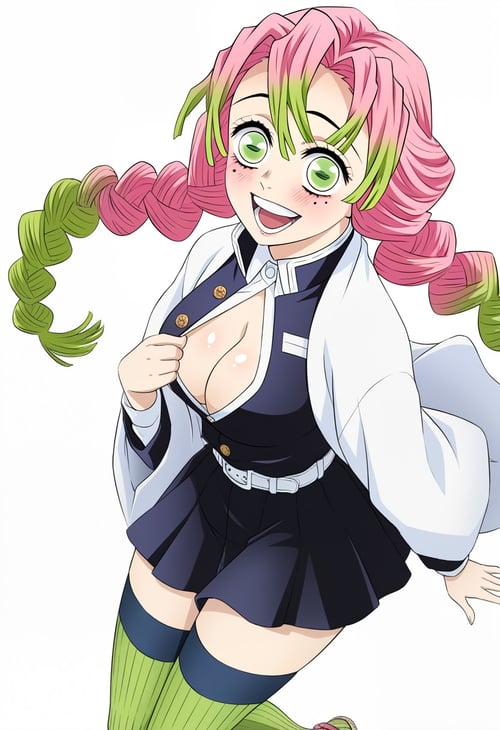 Mitsuri Kanroji (Demon Slayer - MANGA) by R0NZ4G4 on Tensor.Art