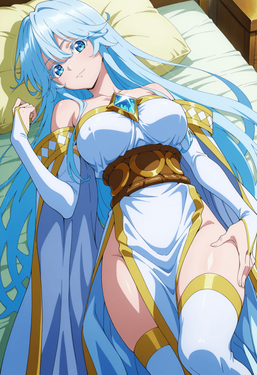 Elfaria Albis Serfort (Tsue to Tsurugi no Wistoria by Ttan on Tensor.Art