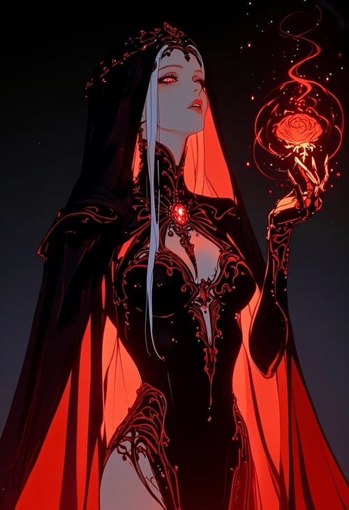 Beautiful darkness style by inknoir on Tensor.Art