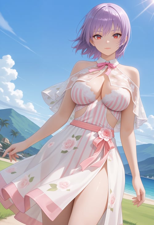 プランタンロゼ / Printemps Rose - DOAXVV Outfit (Illustri by reprinter on Tensor.Art