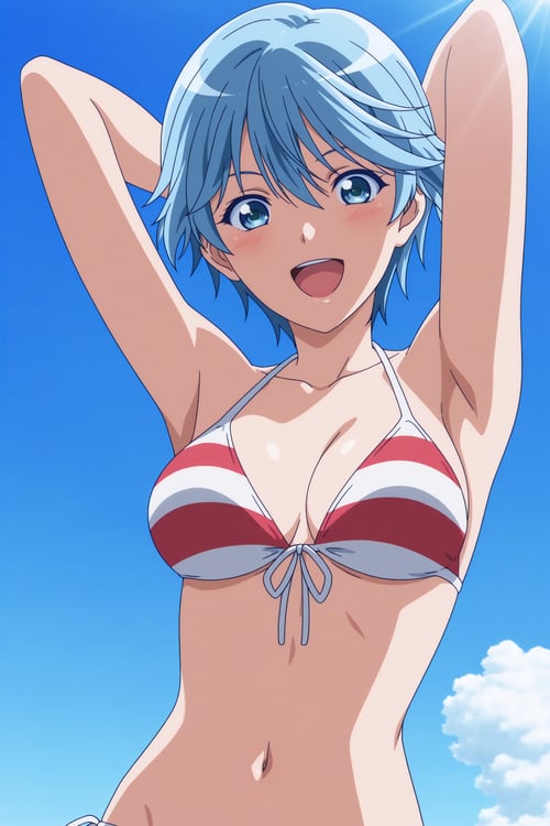 Fuuka Akitsuki (秋月風夏) - Fuuka (風夏) (3 Outfits) by Hot Anime Girls on Tensor.Art
