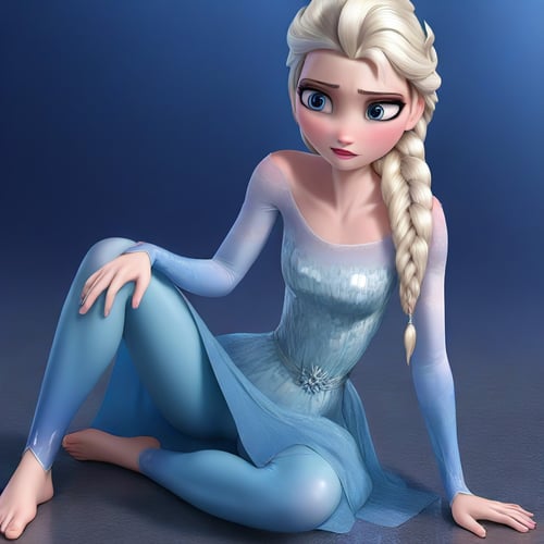 Elsa Classic and Elsa Dark Sea by Mograin on Tensor.Art