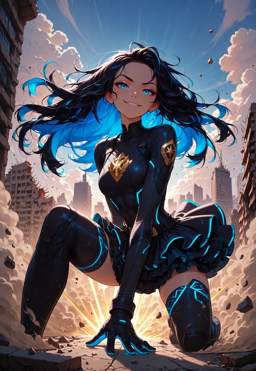 Incase + Vixon's Gothic Neon + Disney Style by inknoir on Tensor.Art