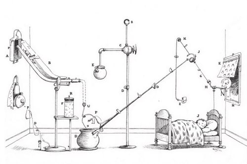 Rube Goldberg 1 CapD6Cos5 2025-02-10 23:04:13 by NobodyButMeow on Tensor.Art