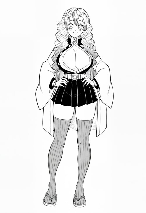 Mitsuri Kanroji (Demon Slayer - MANGA) by R0NZ4G4 on Tensor.Art