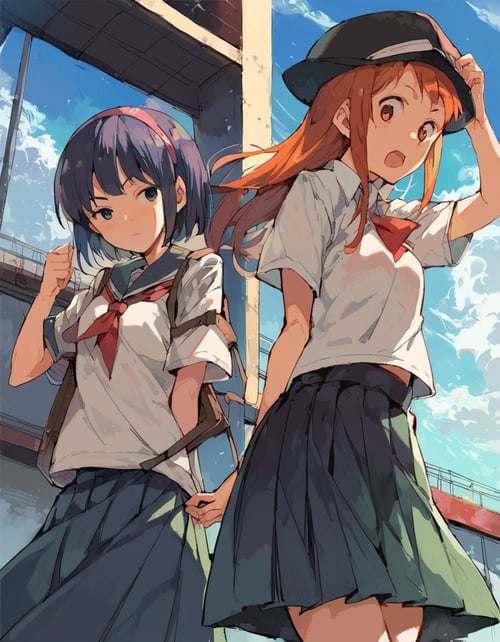 Kawasaki Tadakata (川崎直孝) artstyle (Manga, etc) [Po by stahlregen on Tensor.Art