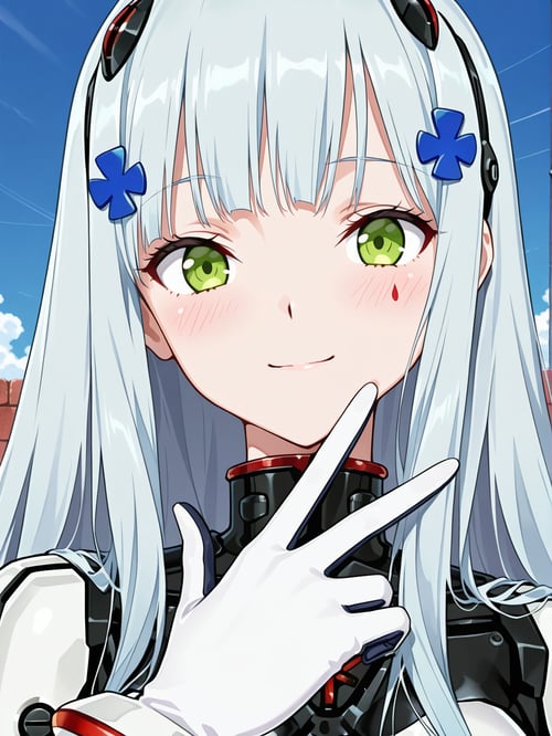 HK416 [子夜福音] 服装-少女前线（HK 416 [midnight evangelion]  by RPG on Tensor.Art