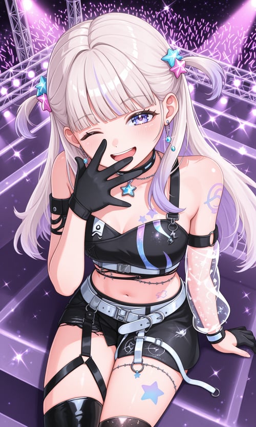 [Illustrious] Todoroki Hajime(轟はじめ) - Black Aurora by poron on Tensor.Art