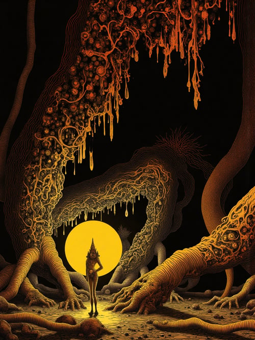 Such-AI : Dark Fantasy illustration by Such-AI on Tensor.Art