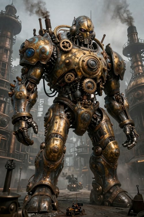 FLUX/Z-IMAGE: Steampunk Sovereign XL by hekyo on Tensor.Art