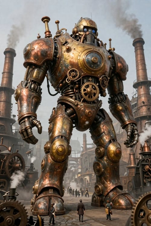 FLUX/Z-IMAGE: Steampunk Sovereign XL by hekyo on Tensor.Art