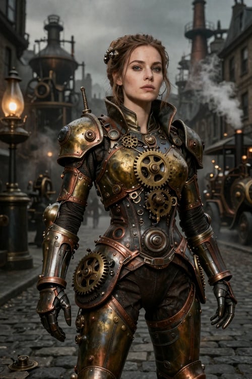 FLUX/Z-IMAGE: Steampunk Sovereign XL by hekyo on Tensor.Art