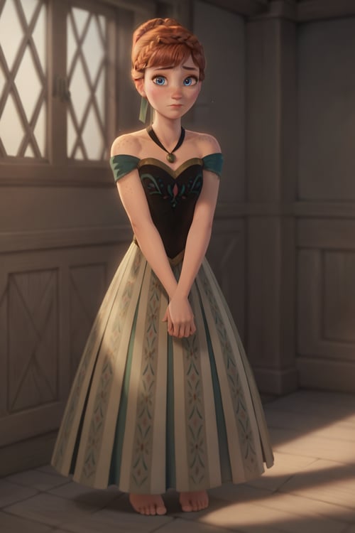 Anna from Frozen - Targeted Version  by Tomorrowland on Tensor.Art