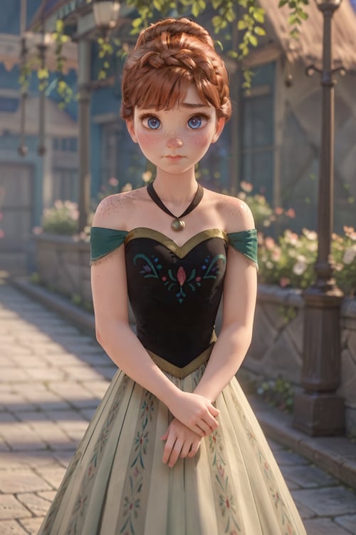 Anna from Frozen - Targeted Version  by Tomorrowland on Tensor.Art