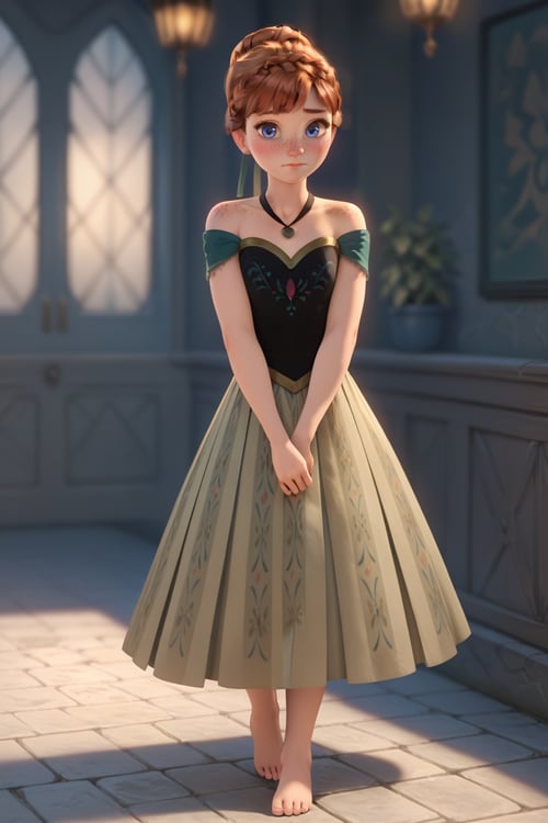 Anna from Frozen - Targeted Version  by Tomorrowland on Tensor.Art