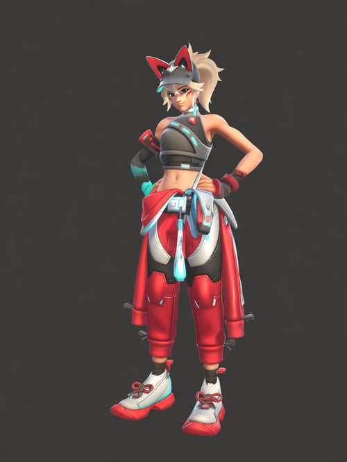 Streetwear Kiriko Anima by Huevoasesino2 on Tensor.Art