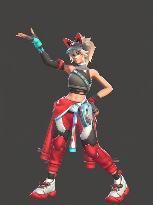 Streetwear Kiriko Anima by Huevoasesino2 on Tensor.Art