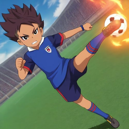 Sasuke Kozomaru/Basile Hardy - Inazuma Eleven by user_910351950397060715 on Tensor.Art