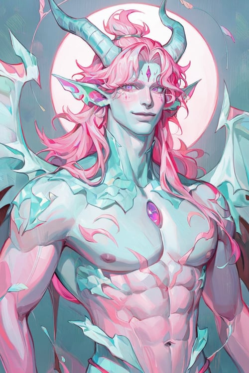Painterly Waves 🌊 by PinkCotton 🎐 on Tensor.Art