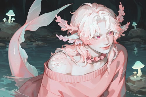 Painterly Waves 🌊 by PinkCotton 🎐 on Tensor.Art
