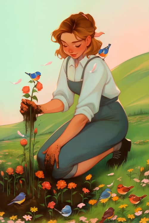 Loish - Artist Style by Azriaelis on Tensor.Art