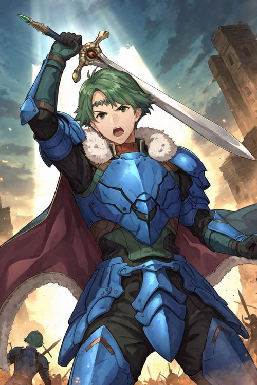 Alm - Fire Emblem Echoes by Dowizar on Tensor.Art