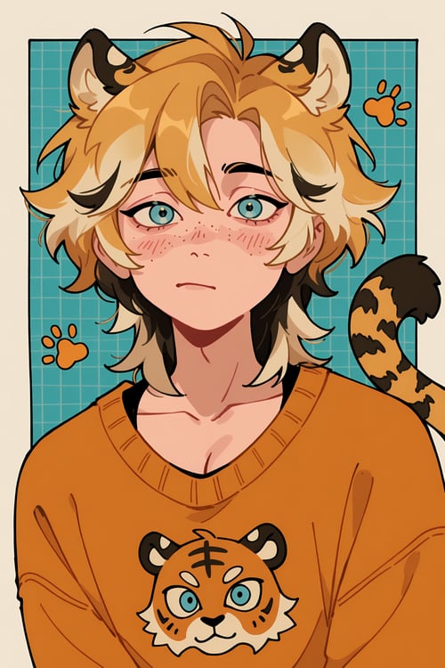 Flat Comic 🎧✨ by PinkCotton 🎐 on Tensor.Art