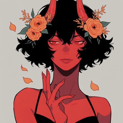 Flat Comic 🎧✨ by PinkCotton 🎐 on Tensor.Art