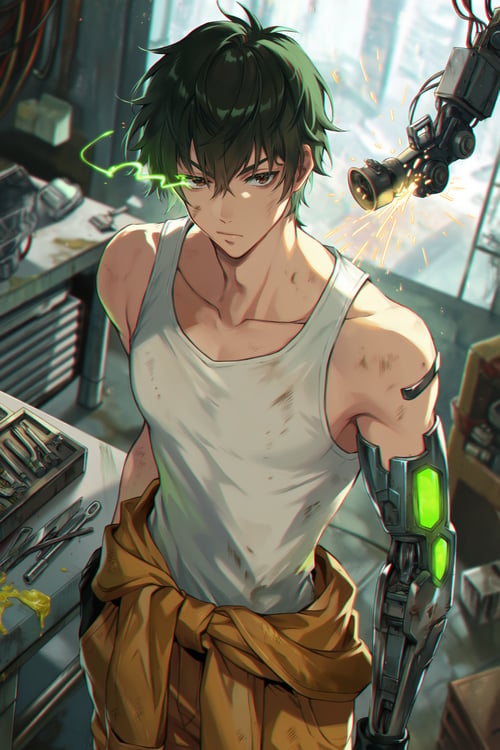 Ekita Kuro - Artist Style by Azriaelis on Tensor.Art