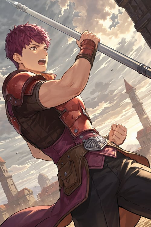 Lukas - Fire Emblem Echoes by Dowizar on Tensor.Art