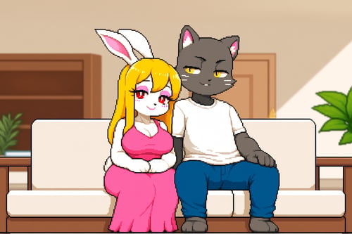 Naughty Rabbit Game Style by FinisherStrike on Tensor.Art