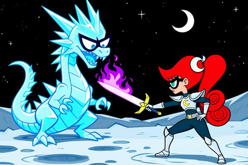 Mary test | Johnny Test  by ArtAIAlchemy on Tensor.Art