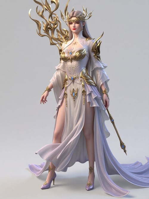 X美杜莎斗圣白衣-斗破苍穹 by DeepBlue藍心 on Tensor.Art