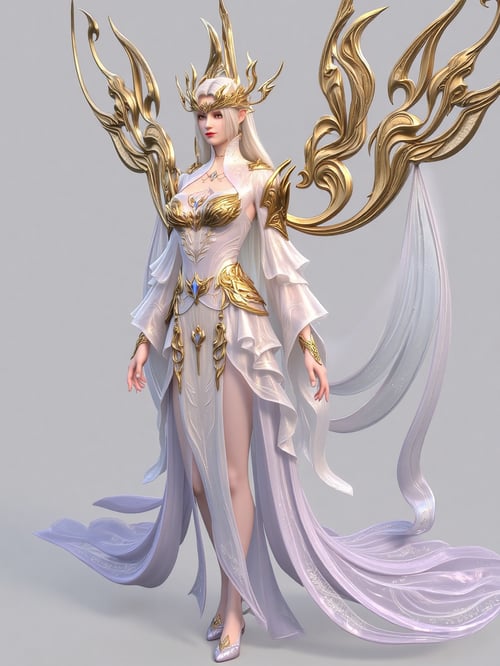 X美杜莎斗圣白衣-斗破苍穹 by DeepBlue藍心 on Tensor.Art