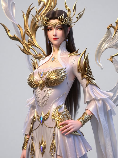 X美杜莎斗圣白衣-斗破苍穹 by DeepBlue藍心 on Tensor.Art