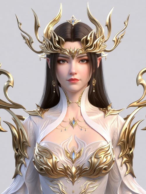 X美杜莎斗圣白衣-斗破苍穹 by DeepBlue藍心 on Tensor.Art