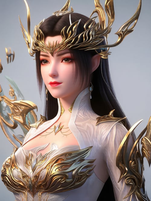 ai美杜莎斗圣白衣-斗破苍穹-Qwen by OpenArt on Tensor.Art