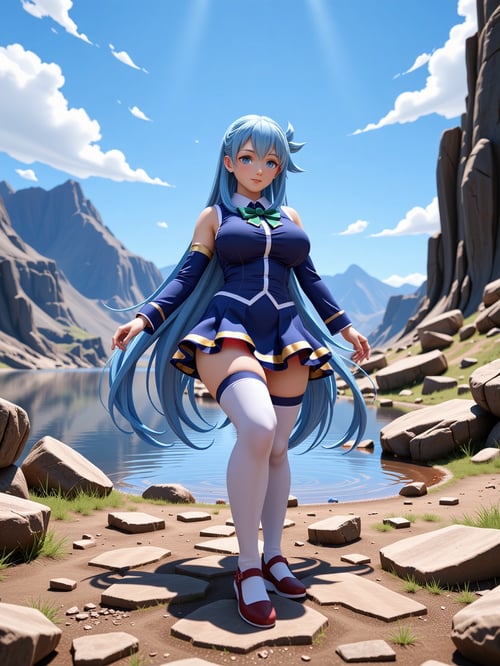 aqua (konosuba) - FLUX - MK380 by Moisesk380sv on Tensor.Art