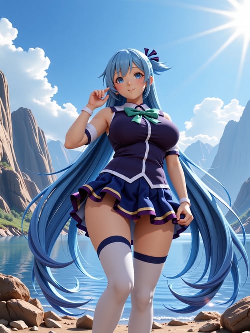 aqua (konosuba) - FLUX - MK380 by Moisesk380sv on Tensor.Art