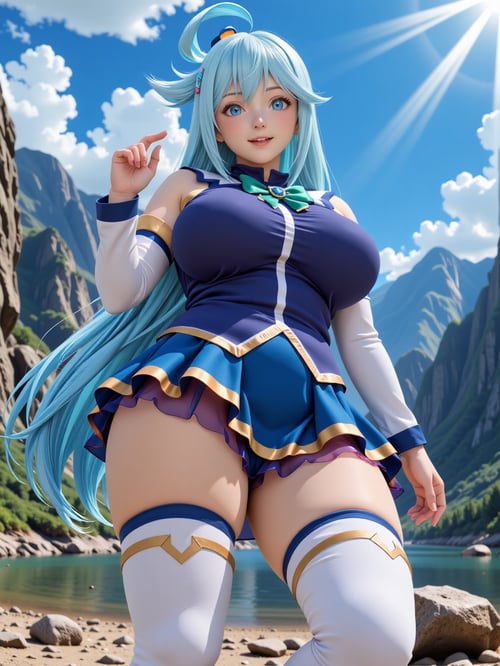aqua (konosuba) - FLUX - MK380 by Moisesk380sv on Tensor.Art