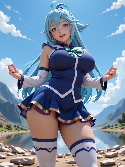 aqua (konosuba) - FLUX - MK380 by Moisesk380sv on Tensor.Art